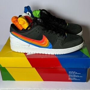 Nike Air Jordan 1 Low Polaroid Black and Sneakers